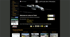 Desktop Screenshot of lotus-on-track.com